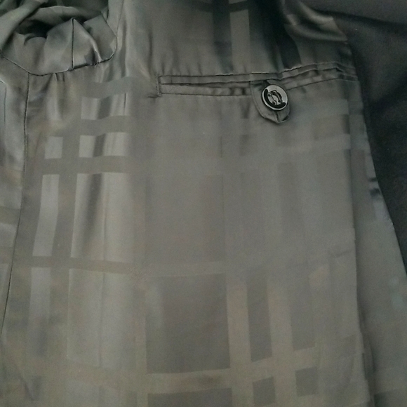 NWT Burberry Mid-Length Raglan Sleeves 100% Cashmere Coat - Picture 14 of 14